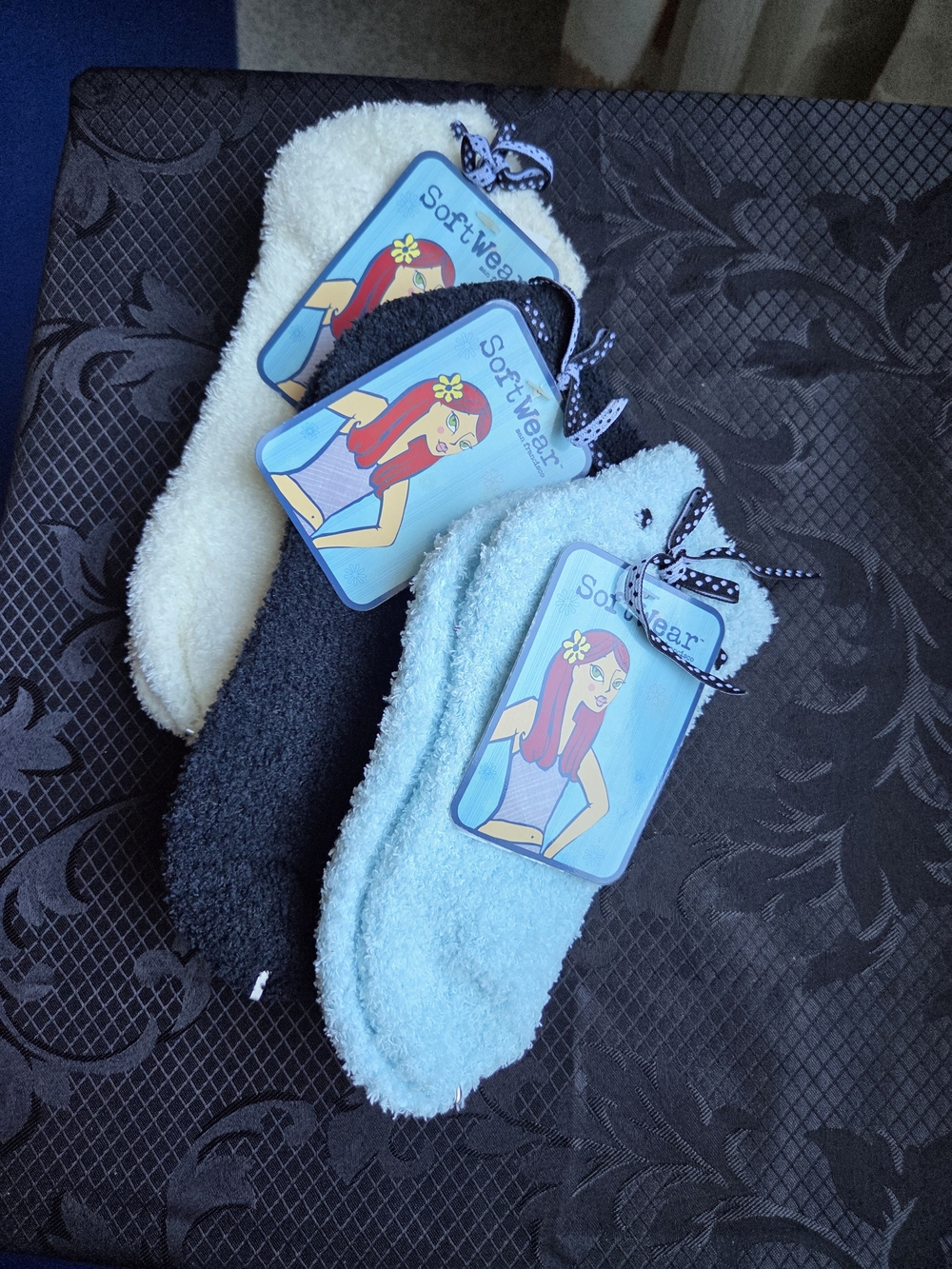 SoftWear Colorful Slipper Set NWT